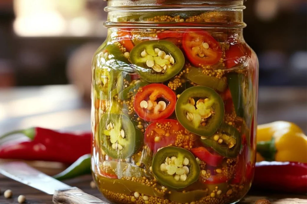 طرز تهیه ترشی فلفل تند