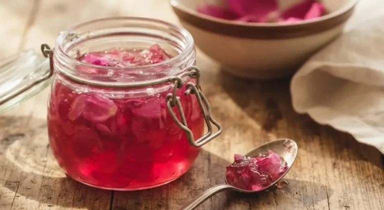 طرز تهیه مربا گل محمدی